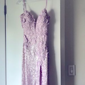Never worn - Size 4 Jovani Ice Pink Prom Dress